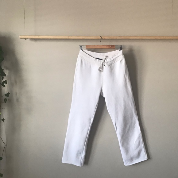 Club Monaco White Sweatpants - Picture 3 of 11